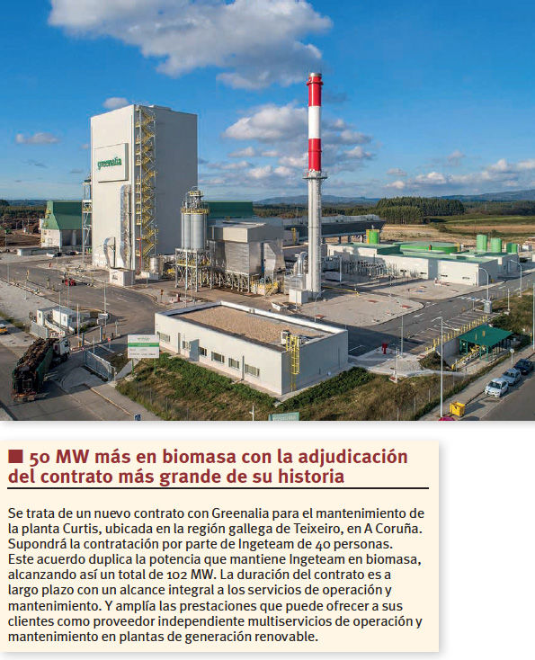 Ingeteam 50 años. Biomasa Ingeteam 50 años. Biomasa