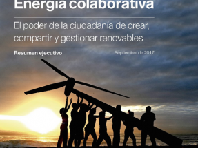 Más del 30% de los españoles quiere consumir electricidad renovable y en manos de los ciudadanos