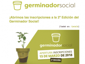 Abierta la participación en la 2ª edición del Germinador Social