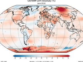 El  julio más caliente del Hemisferio Norte en 260 años