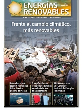 Frente al cambio climático, más renovables