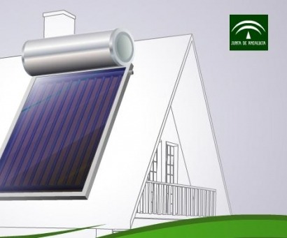 La energía solar produce agua caliente en 1,2 millones de hogares andaluces