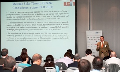 Pagar la producci&oacute;n de calor renovable, futuro de la energ&iacute;a solar t&eacute;rmica