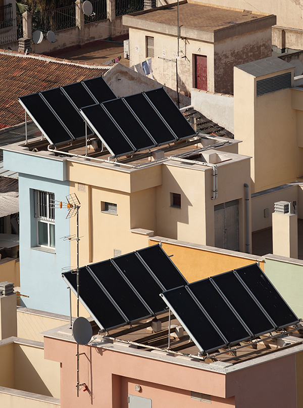 Diputación de Barcelona. Solar térmica