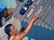 La energía solar permite desinfectar eficazmente el agua potable