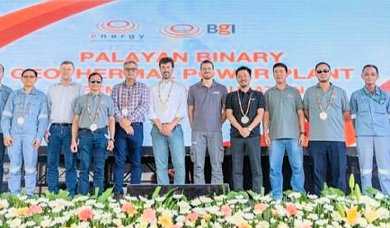 Inauguration of 28.9 MWe Binary Geothermal Plant in the Philippines