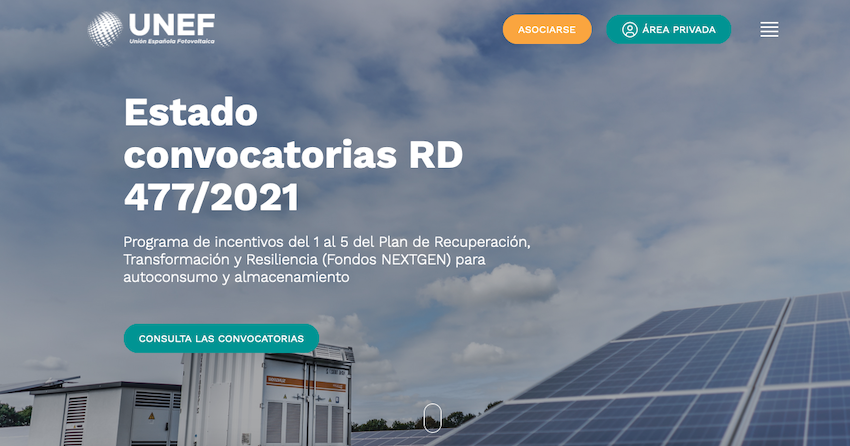 UNEF estrena nueva plataforma web